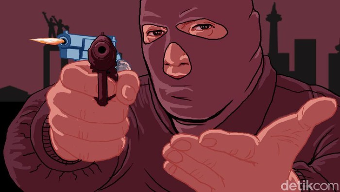 6 Fakta Begal Berpistol Dar Der Dor di Tambora Berakhir Diamuk Massa